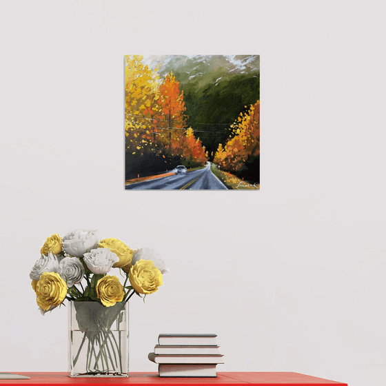 Autumn road