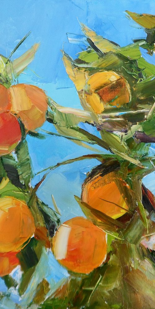 " Sicilian oranges " by Yehor Dulin