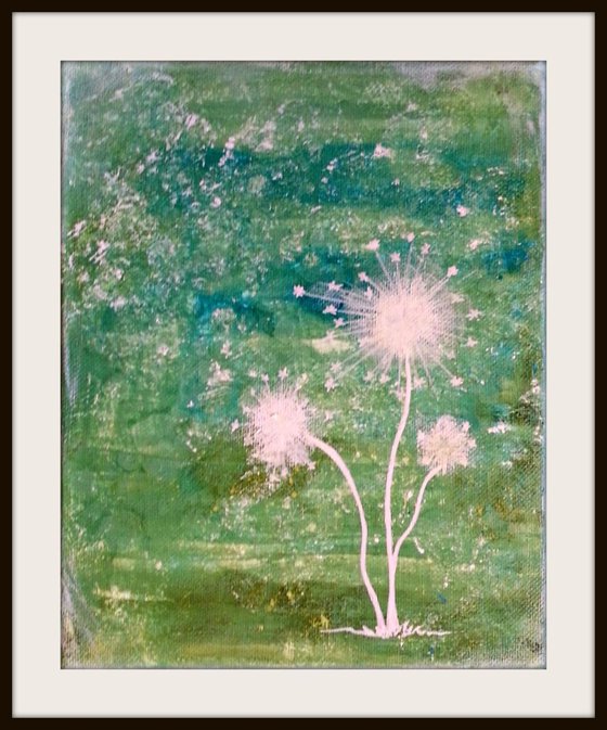 Dandelion #5, Daily Art Series