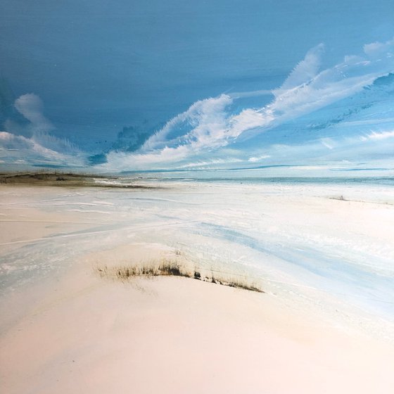 Summer Sand large landscape painting