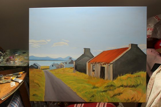 A Passing Cloud on Inishbofin, Ireland