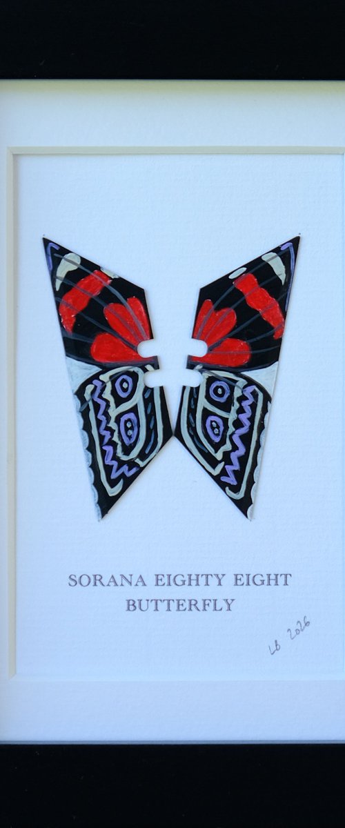Sorana Eighty Eight butterfly by Lene Bladbjerg