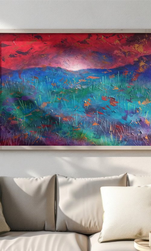 Red Morning by Lisa Mann