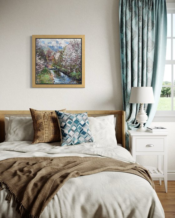 Blooming in the Alpine valley