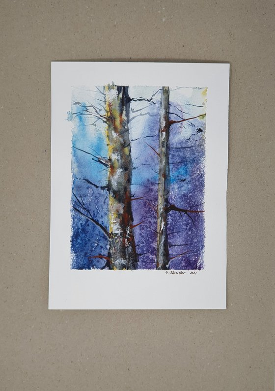 14/20 ORIGINAL WATERCOLOR p...