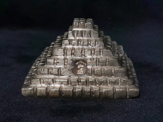 Solid Bronze Pyramid