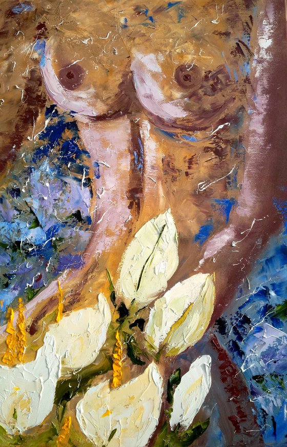 Nude Woman Painting
