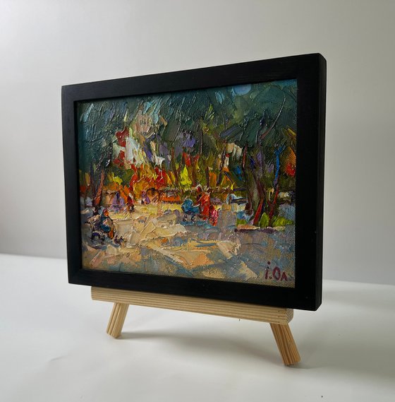 On a walk in the park