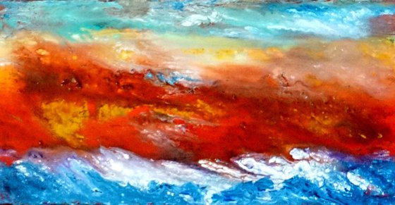 Firefall Abstract Seascape