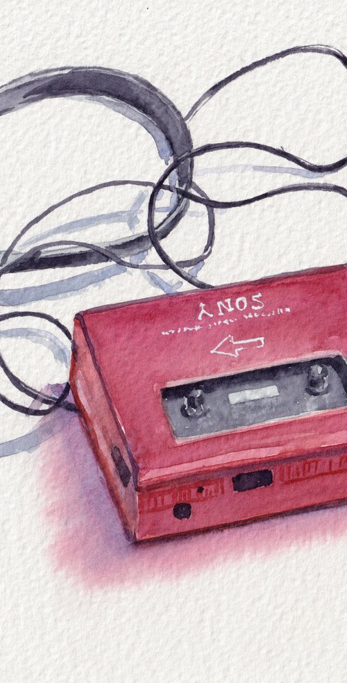 Souvenirs from a recent past - Walkman by Krystyna Szczepanowski