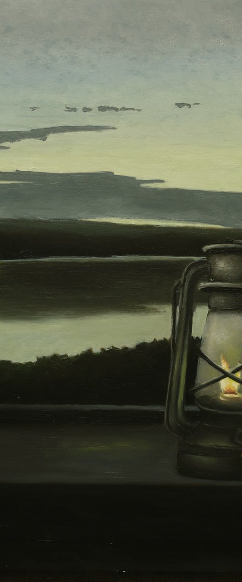 Lights of distant shores by Oleg Baulin