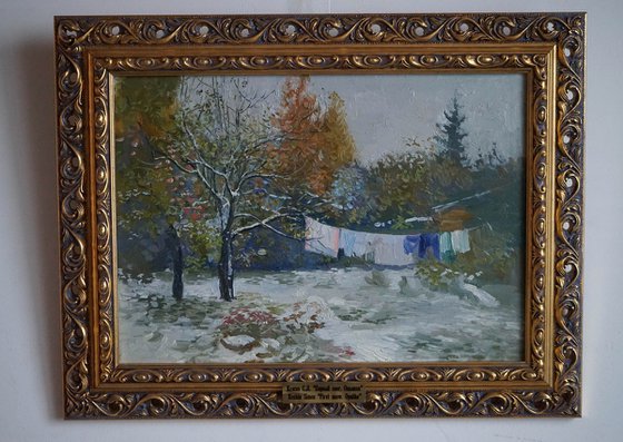 Opalikha. First snow