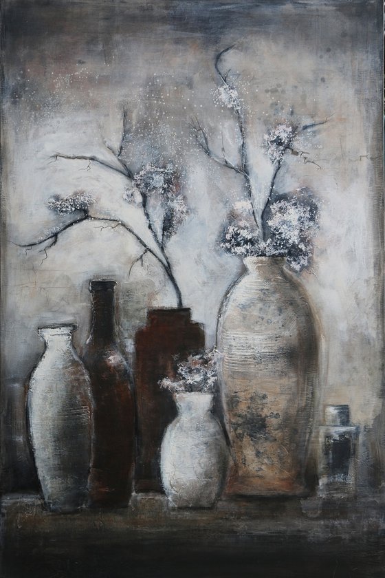 STILL LIFE WITH VASES