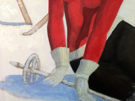 THE RESCUE, SIDES PAINTED