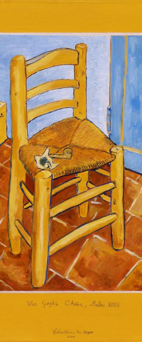 Van Gogh's Chair, Arles 1988 by alberto valentini
