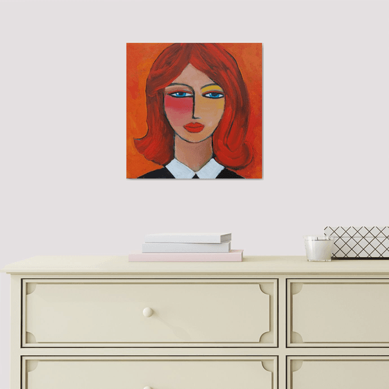 Girl with Red Hair