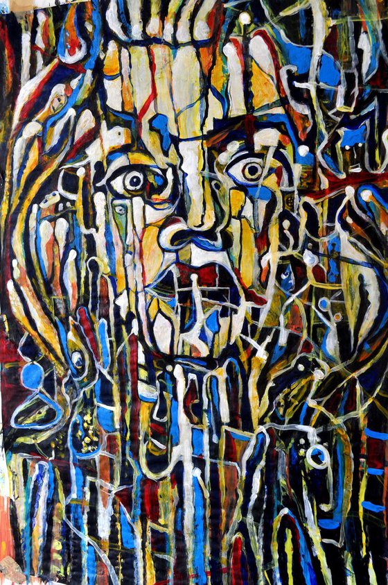 Abstract Portrait Beethoven