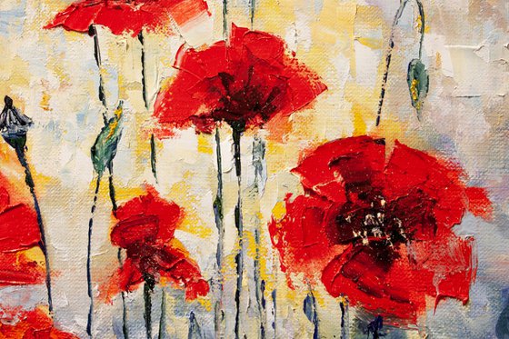 Happy summer , poppies