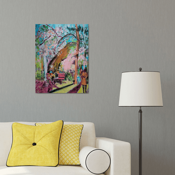 Evasion at the Parc Floral