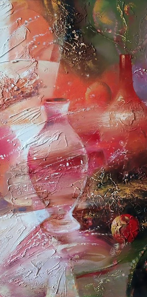 Still Life on a Chic Table by Anatolii Tarabаnov