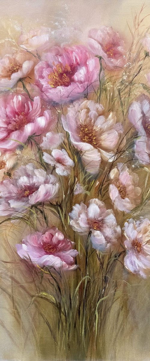 Bouquet in Morning Light by Tanja Frost