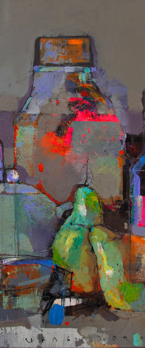 Evening still life by Victor Sheleg
