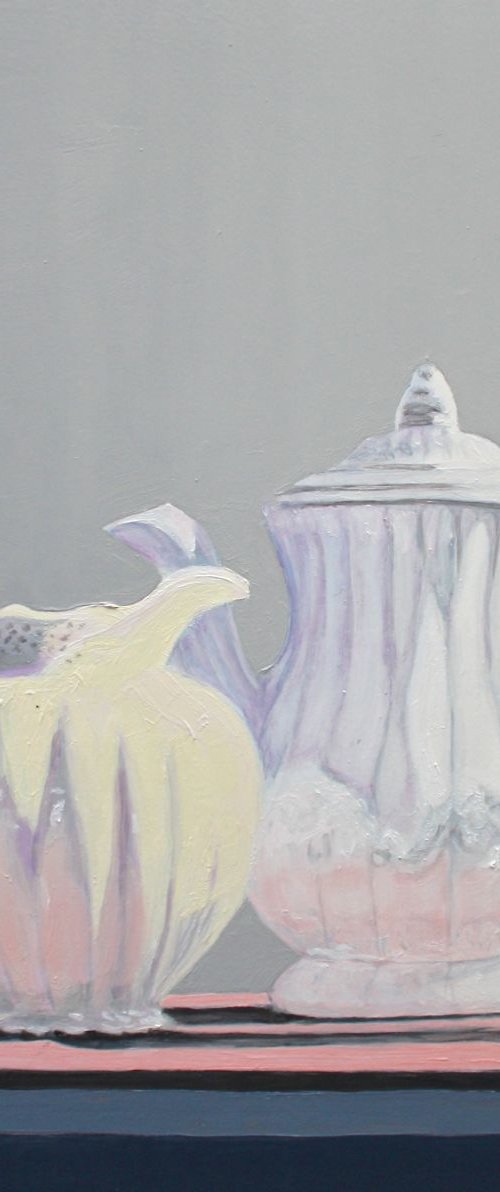 Plumb, Squat & Green Cup by Gray Jacobik