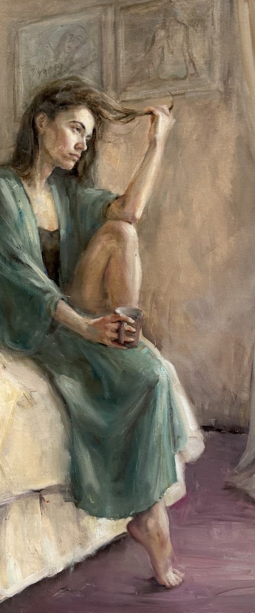 Winter morning by Liubou Sas