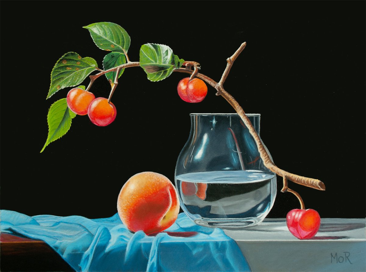 Photorealistic Pastel Drawing , Silent Alchemy By Dietrich Moravec, 16 X 12, Artwork For Sale On Artfinder