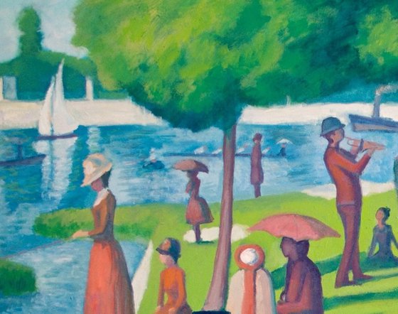 A Sunday Afternoon of the Island Grande Jatte