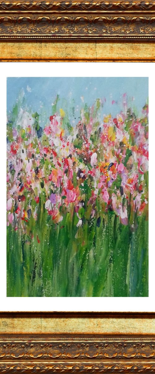 Meadow Flowers III by Jan Rippingham