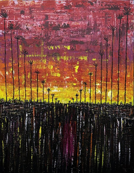 Where the sky burns