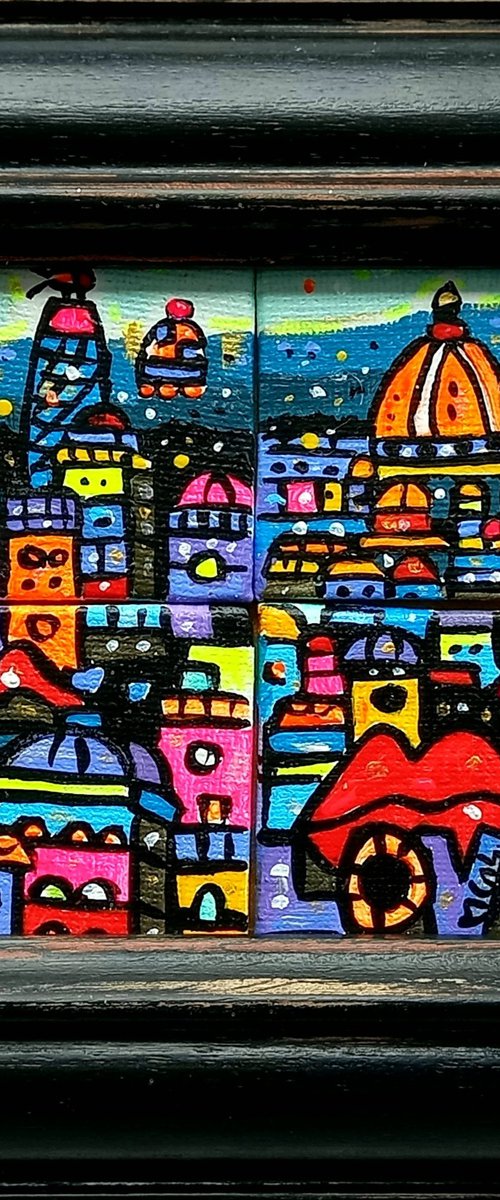 London Florence in a parallel world by Maria Luisa  Azzini