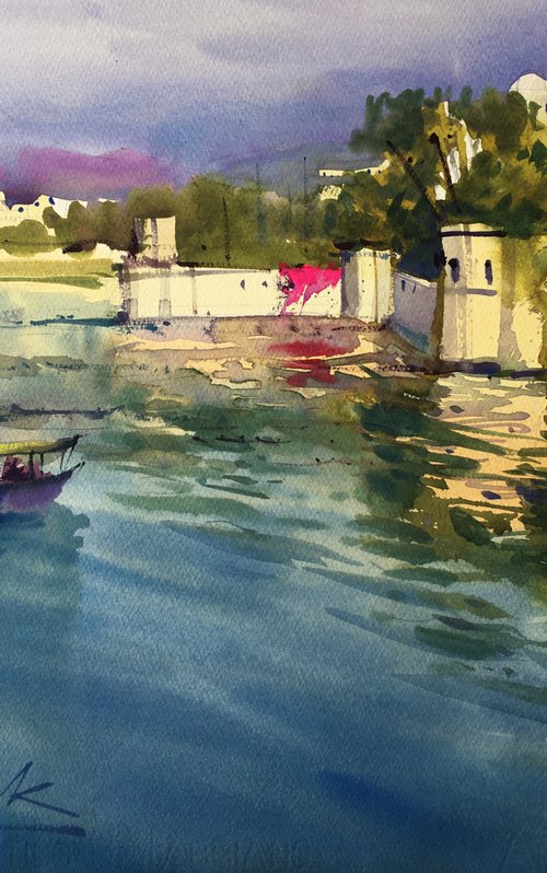 City of Udaipur.  Indian Venice by Andrii Kovalyk