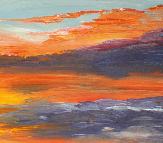Romantic Evening Landscape D 1