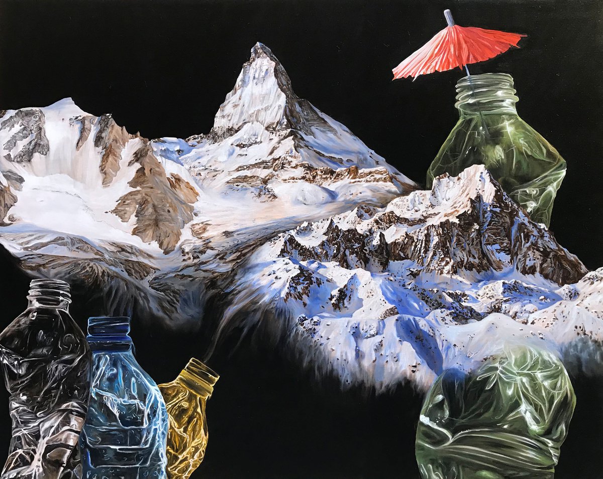 Surrealistic Oil Painting , The Last Party By Sofia Fresia, 59 X 47, Artwork For Sale On Artfinder