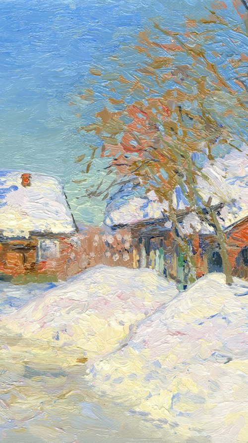 April. The last snow. Pereslavl-Zalessky by Simon Kozhin