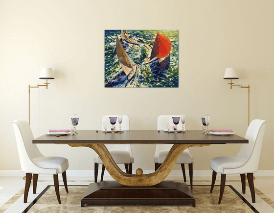 Captive to the waves