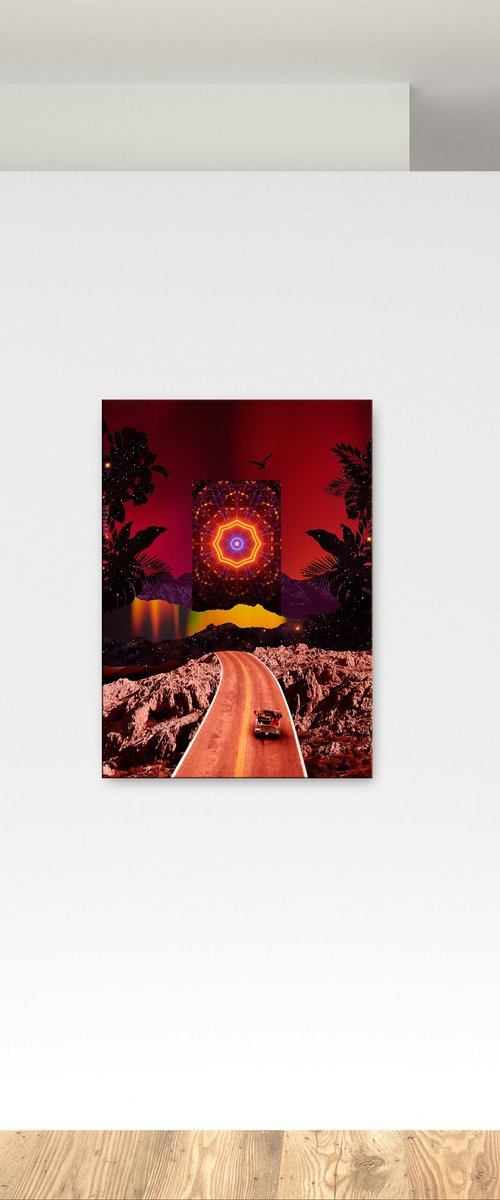 Vermilion - Forex Print by Darius Comi