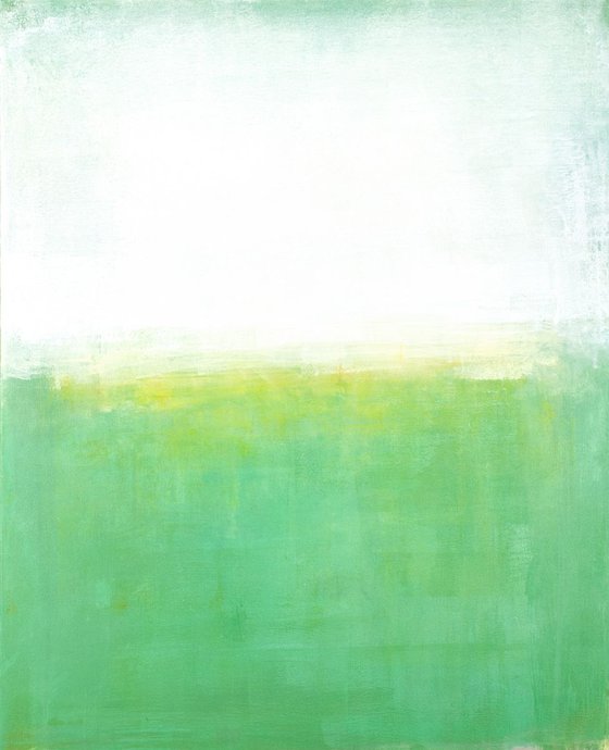 Green Field 24x30 inches
