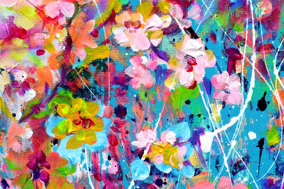 Cherry Blossom Dancing in my Garden