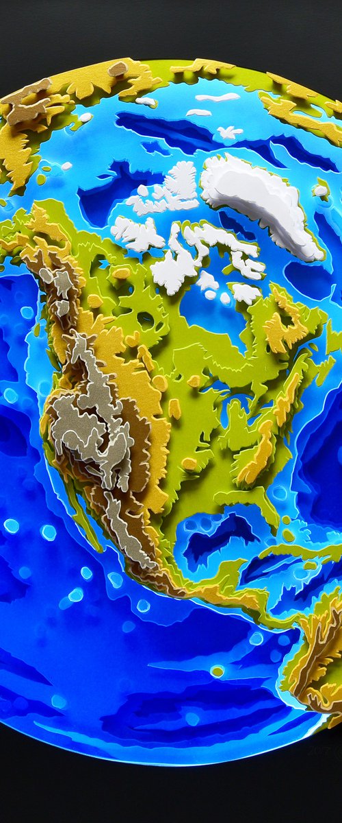 North America by Olga Skorokhod