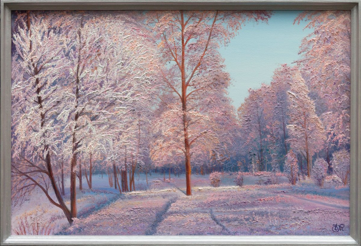 Winter day by Dmitrij Tikhov