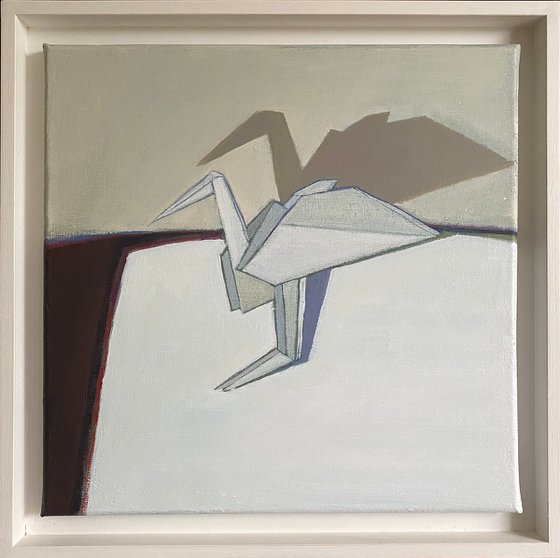 Still Life with Origami Crane