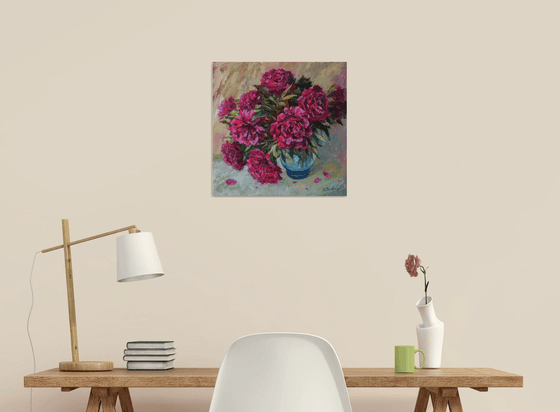The Bouquet Of Peonies