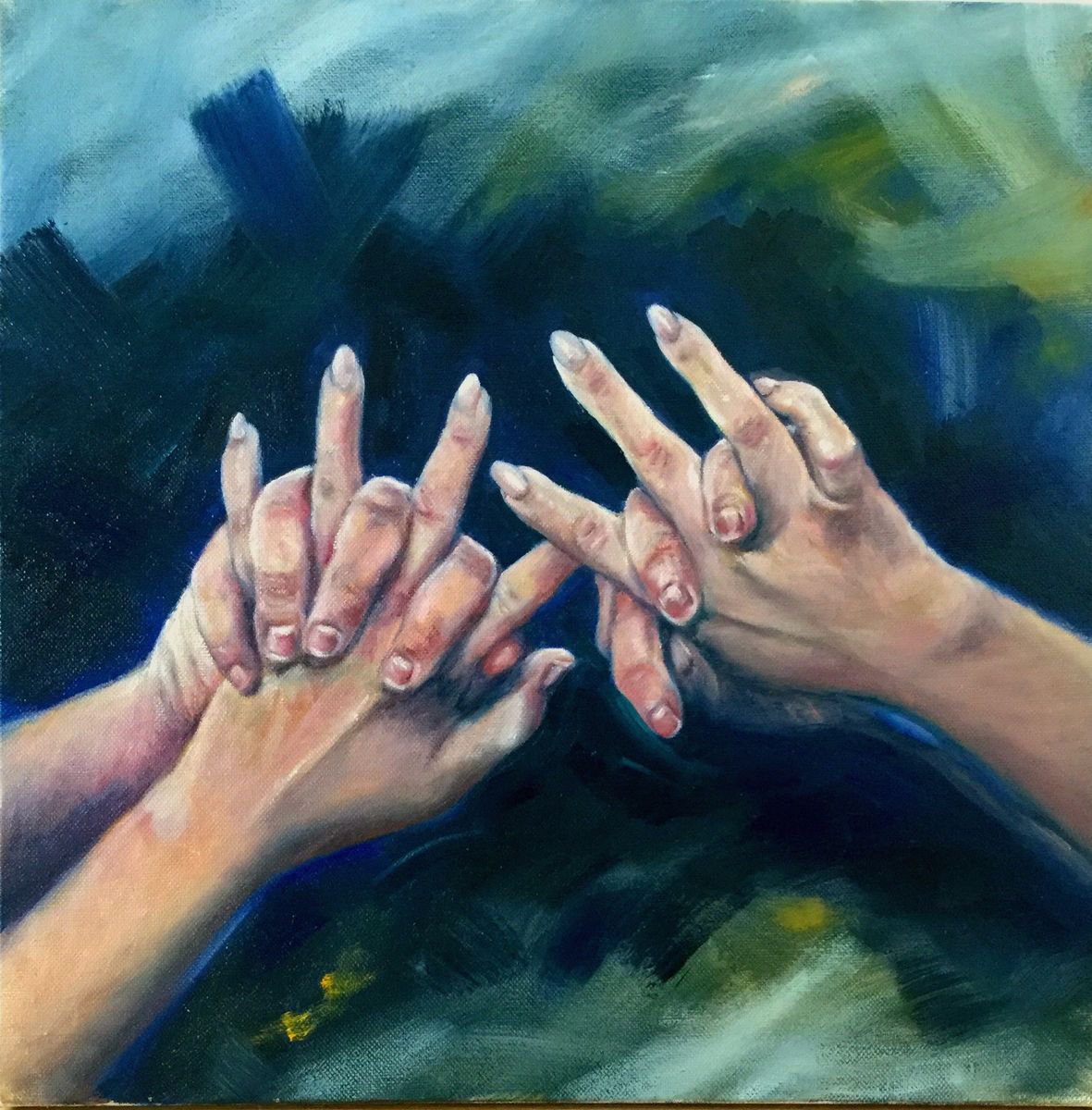 Study of hands by Conny Roels