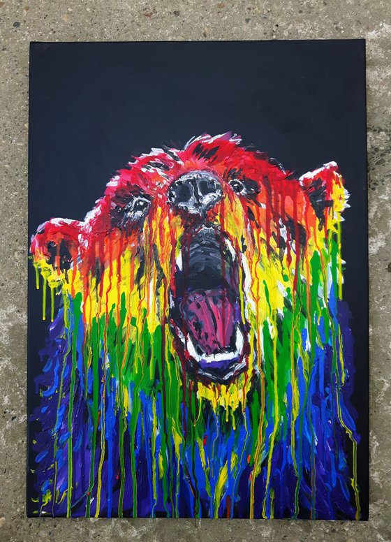 " Rainbow bear"