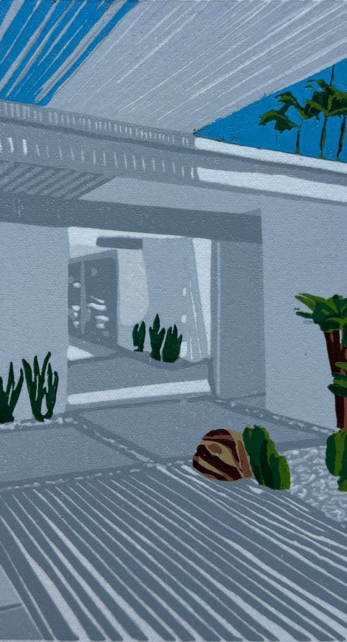 Palm Springs Series Print 2 by Kirstie Dedman