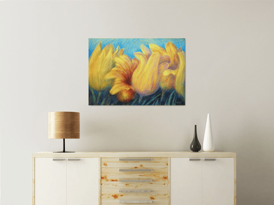 Tulips Yellow 4