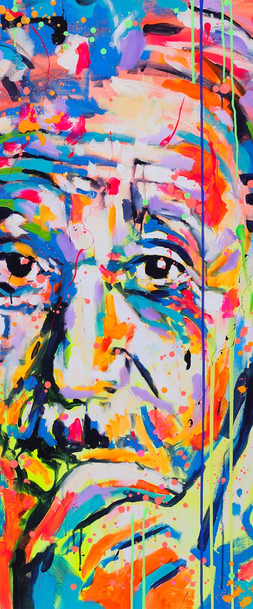 Albert Einstein by Marta Zawadzka